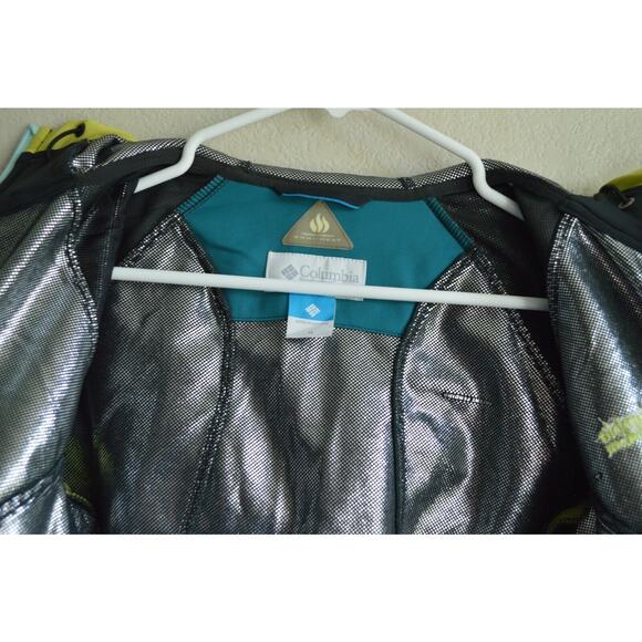 Columbia Women's Heat Feat Softshell Jacket Teal Omni Shield Titanium Size M - Picture 4 of 11